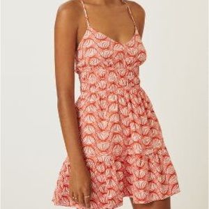 Anthropologie Sleeveless Somerset Mini Dress